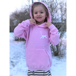 MonkeyDonkey barnhoodie rosa