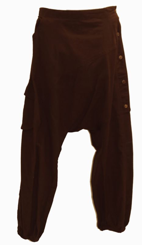Sharma button brun