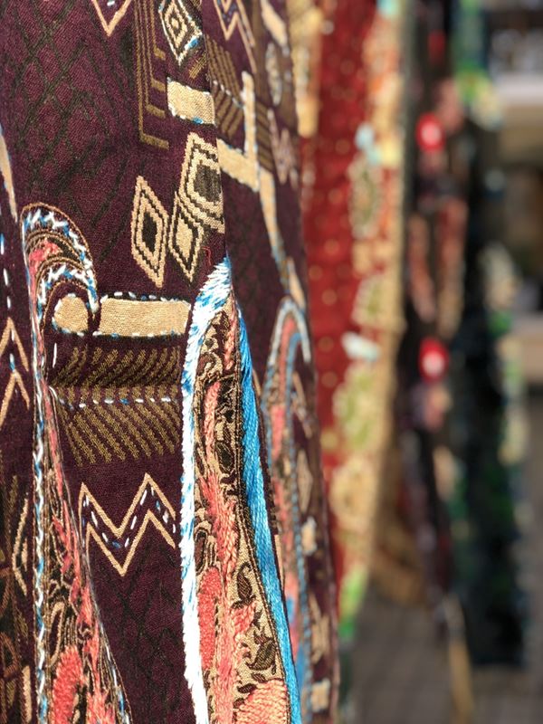 Indisk mönstrad sjal paisley